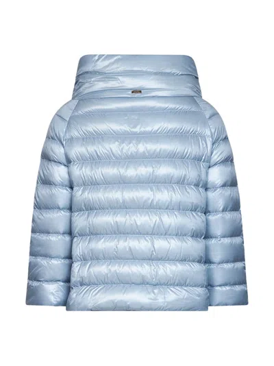 Herno Down Jacket In Blue