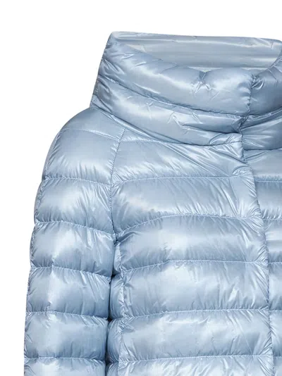 Herno Down Jacket In Blue