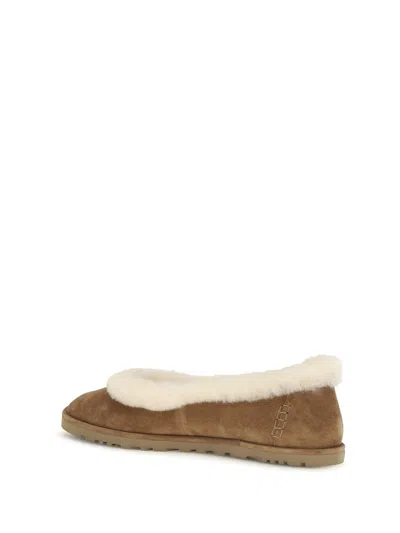 Ugg Zora Ballet Flat In Brown