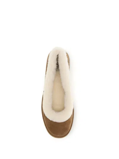 Ugg Zora Ballet Flat In Brown