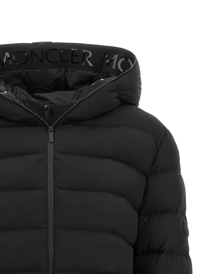Moncler Herbes Down Jacket In Black