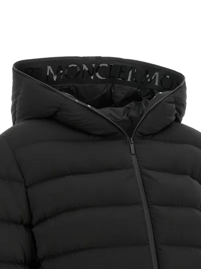 Moncler Herbes Down Jacket In Black