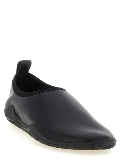 Jil Sander Elbe Slipper In Black