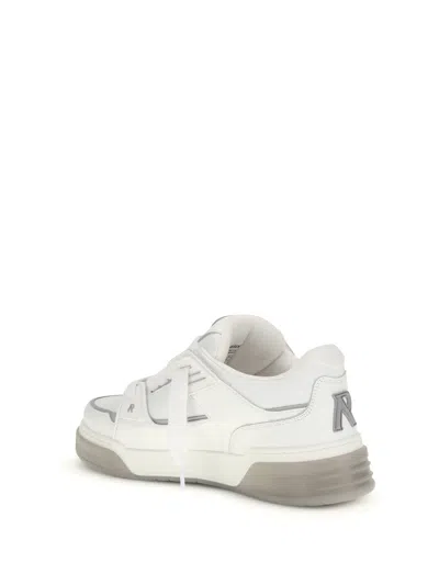 Represent Studio Leather Gradient Sole Sneakers In White