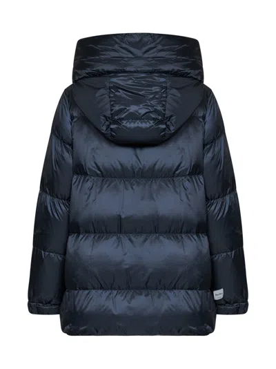 Max Mara Seia Down Jacket In Blue