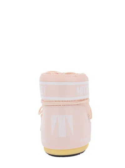 Moon Boot Icon Low Boots In Pink