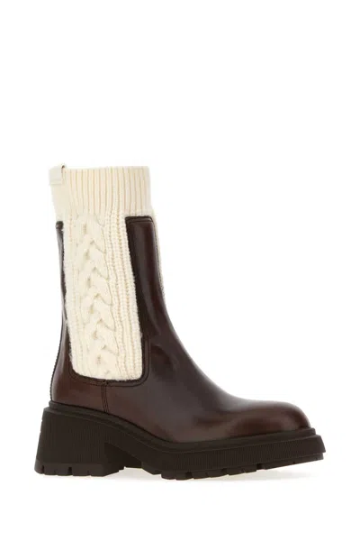 Jimmy Choo Tamia Flat Boot In Brown