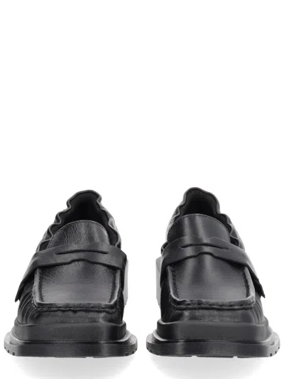 Dr. Martens Maybole Loafer Milled Gloss Woman Loafers Black Size 7 Leather In Black