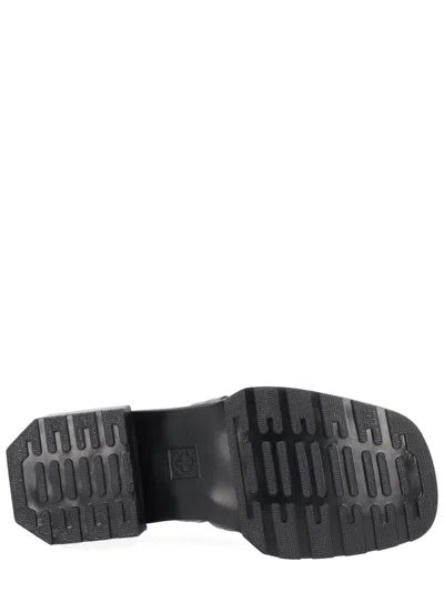Dr. Martens Maybole Loafer Milled Gloss Woman Loafers Black Size 7 Leather In Black