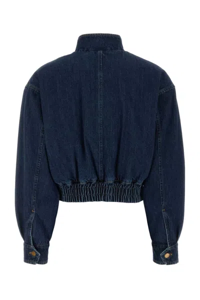 Jil Sander Blouson Jacket In Navy