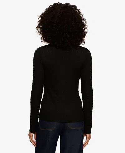 Sanctuary Not So Basic Texture Henley Top In Red