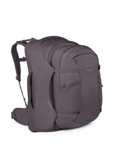 Osprey Fairview 55 Logo-print Backpack In Burgundy