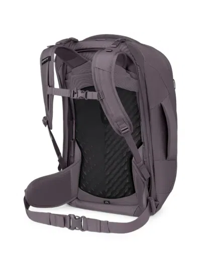 Osprey Fairview 55 Logo-print Backpack In Burgundy