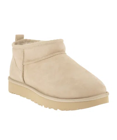 Ugg Classic Ultra Mini Boots In Brown