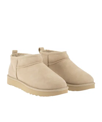 Ugg Classic Ultra Mini Boots In Brown