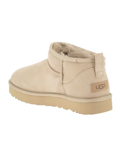 Ugg Classic Ultra Mini Boots In Brown
