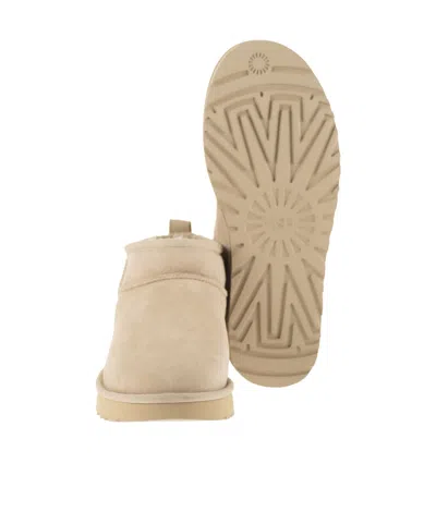 Ugg Classic Ultra Mini Boots In Brown