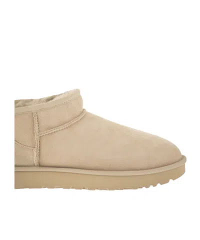 Ugg Classic Ultra Mini Boots In Brown