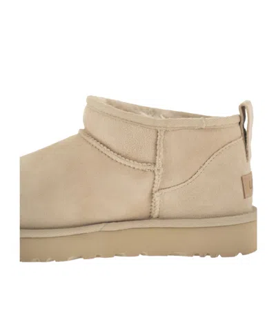 Ugg Classic Ultra Mini Boots In Brown