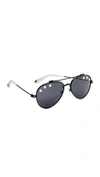 GIVENCHY STARS AVIATOR SUNGLASSES