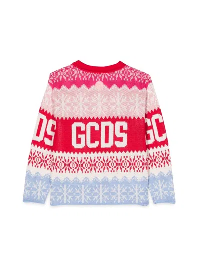 Gcds Girocoll Sweater In Multi