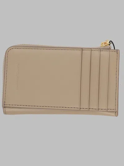 Marc Jacobs Wallet In Beige