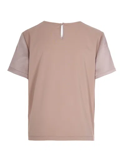 Weekend Max Mara T-shirt In Purple