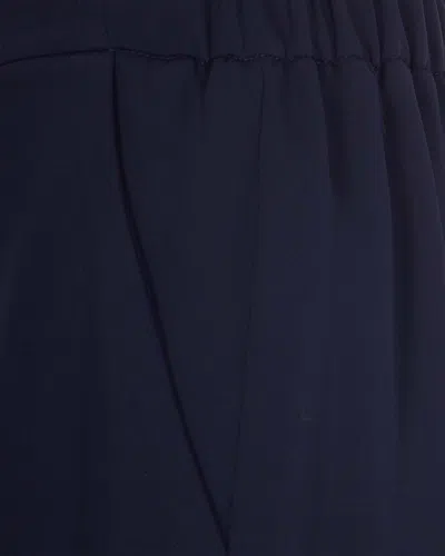 P.a.r.o.s.h Midnight Blue Technical Bermuda Shorts In Blue
