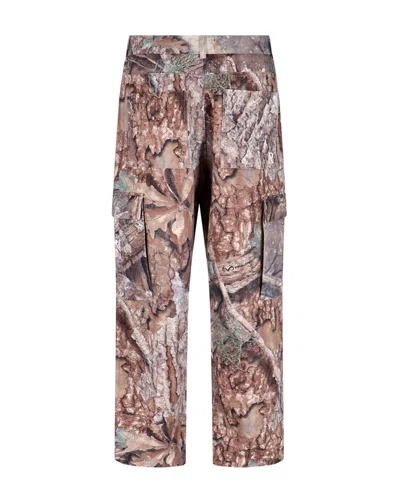 Represent Camo Mini Trousers For Men In White
