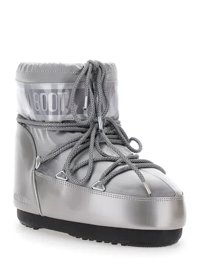 Moon Boot Icon Snow Boot In Silver
