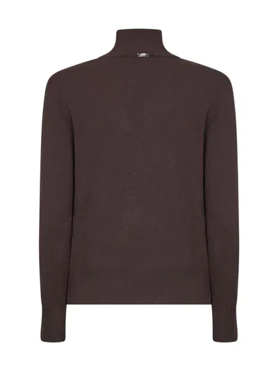 Herno Wrap-front Cut-out Sweater In Multi