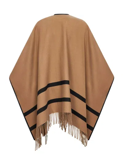 Max Mara Cape In Multi