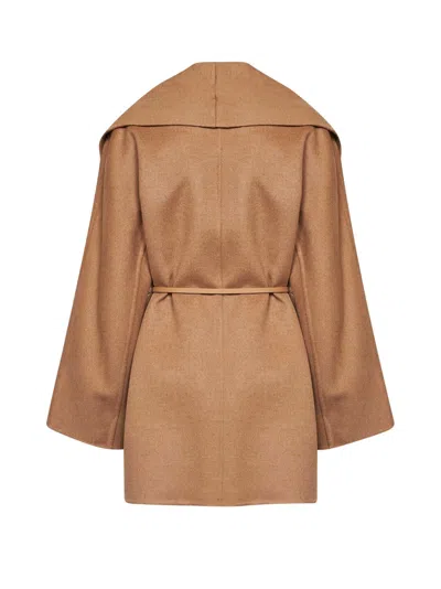 Max Mara Coat In Camel