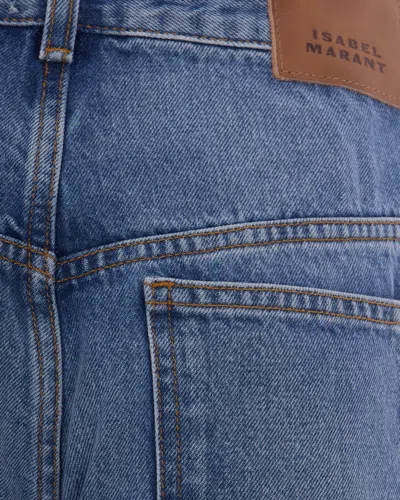 Isabel Marant Jeans Oriane Light Blue In Blue