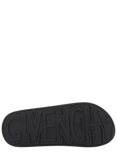 Givenchy Label Slide Slide In Black