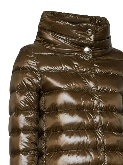 Herno Amelia Down Jacket In Green