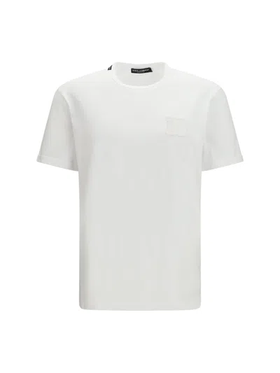 Dolce & Gabbana T-shirt With Application In White