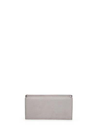 Stella Mccartney Wallet On Chain In Gray