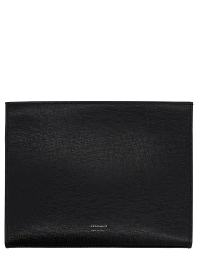 Ferragamo Clutch In Blue