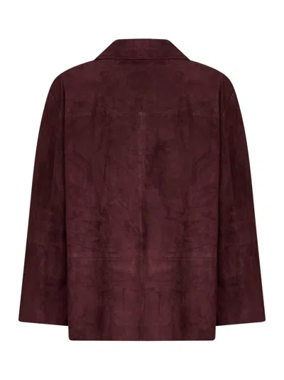 Max Mara Jacket In Red
