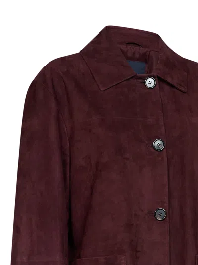 Max Mara Jacket In Red