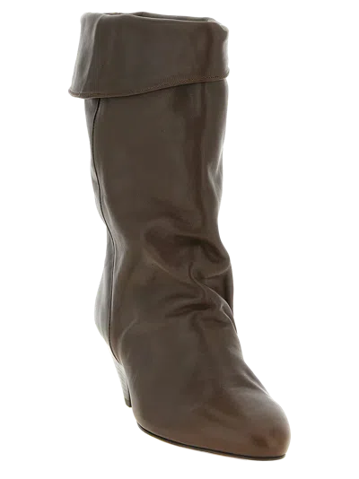 Isabel Marant Dalby Ankle Boot In Multi