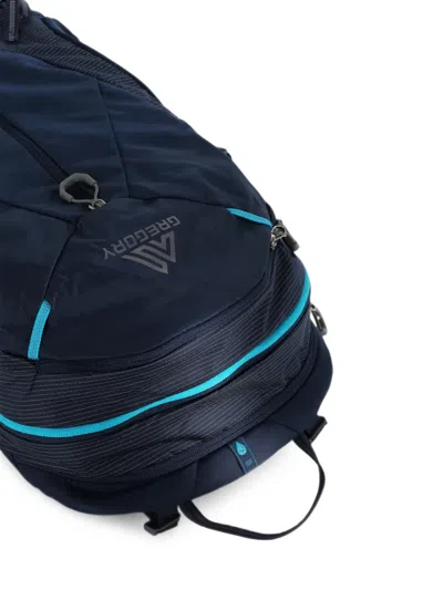 Gregory Maya 15l Logo-print Panelled Backpack In Blue