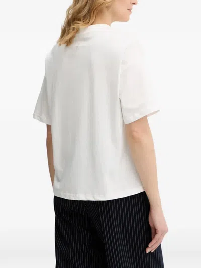 Never Fully Dressed Printed T-shirt In White
