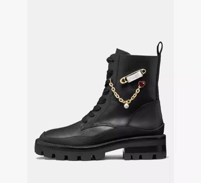Kate Spade Sam Icon Combat Boot In Black