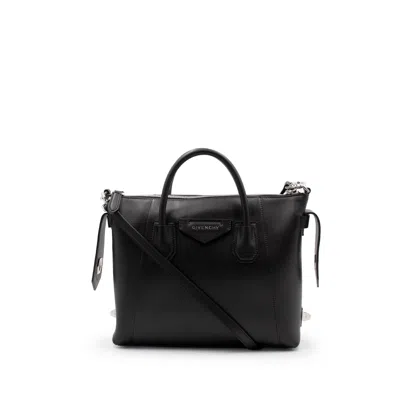 Givenchy Small Antigona Soft Bag In Black