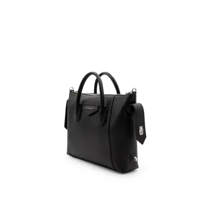 Givenchy Small Antigona Soft Bag In Black