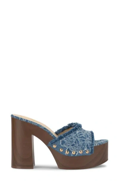 Jessica Simpson Cezia Platform Sandal In Medium Blue