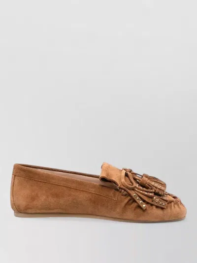 Stuart Weitzman Leather Mules