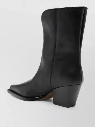 Paris Texas Leather Mid-calf Boots
